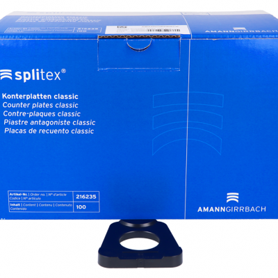 Пластины для артикулятора Artex в системе Splitex 100 шт. Amann Girrbach — фото 4