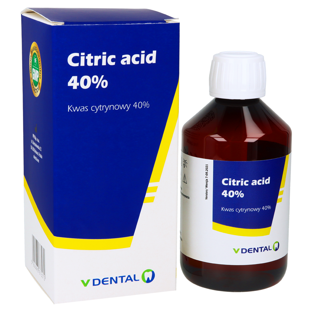 Лимонная кислота 40% 200 г V-DENTAL