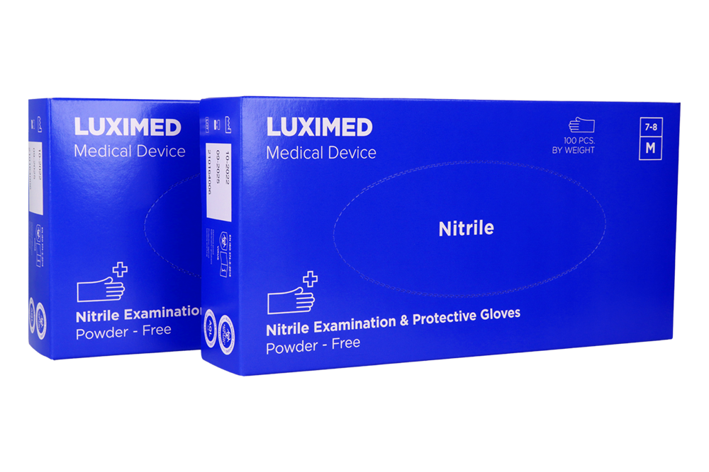 Перчатки нитриловые Luximed 100 шт.