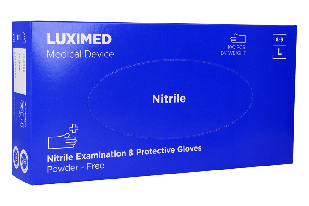 Перчатки нитриловые Luximed 100 шт.