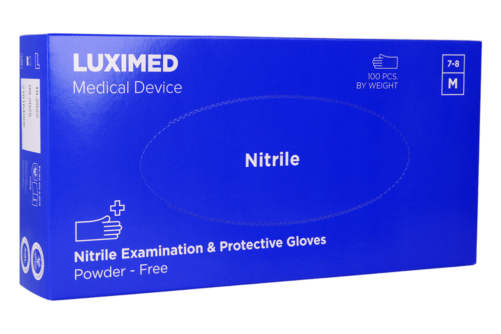 Перчатки нитриловые Luximed 100 шт.