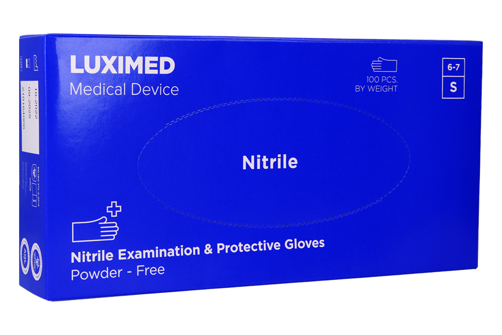 Перчатки нитриловые Luximed 100 шт.