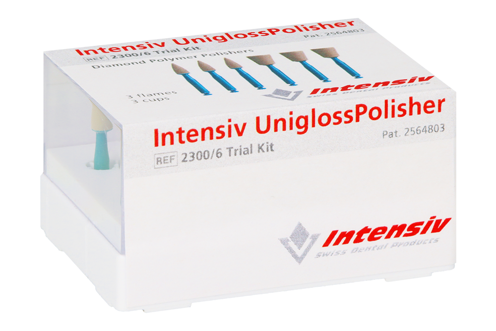 Ластики Intensiv UniglossPolisher 6 шт. Intensiv