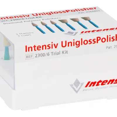Ластики Intensiv UniglossPolisher 6 шт. Intensiv