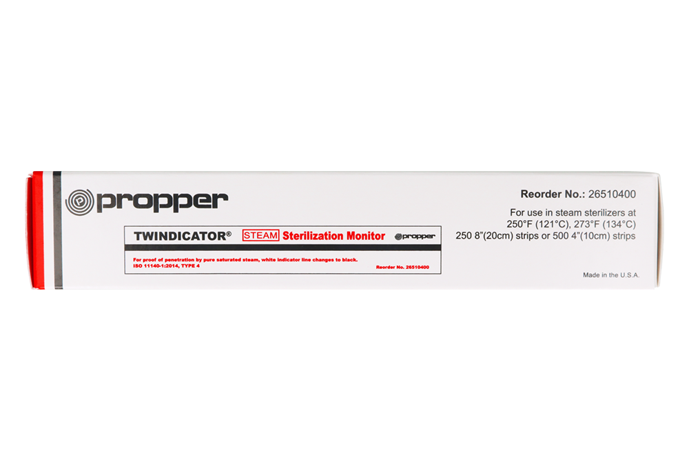 Тесты на стерилизацию Propper Twind, класс 4, 2 х 250 шт.