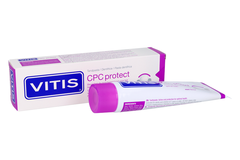 Зубная паста VITIS CPC Protect 100 мл DentAid