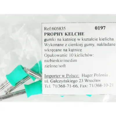 Ластики для полировки Prophy Kelche 10 шт. Хагер — фото 2
