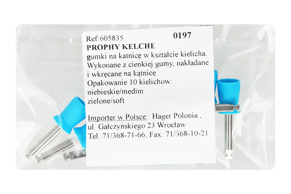 Полировальные ластики Prophy Kelche 10 шт.