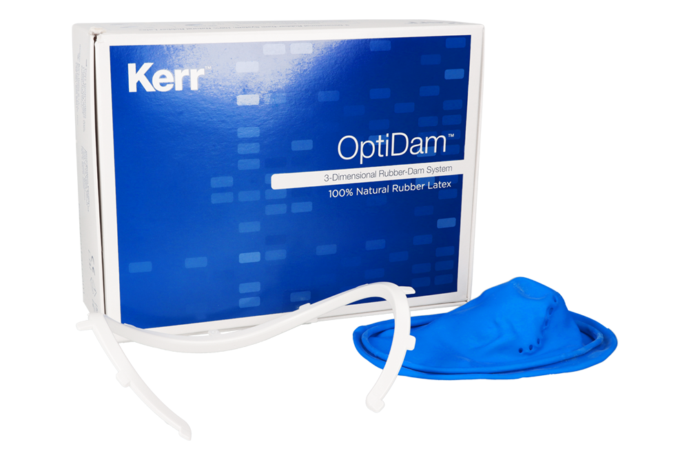 OptiDam 10 шт + анатомический каркас Kerr.