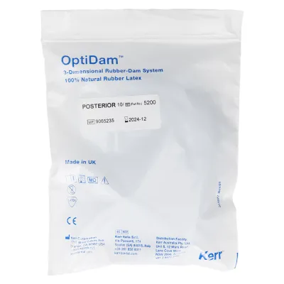 OptiDam 10 шт. + анатомическая рамка Керра — фото 2