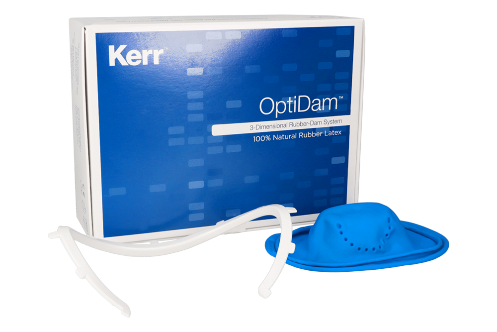 OptiDam 10 шт + анатомический каркас Kerr.