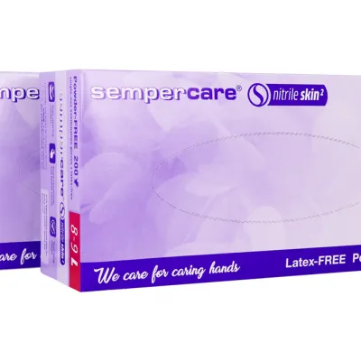Перчатки нитриловые Sempercare 200 шт.