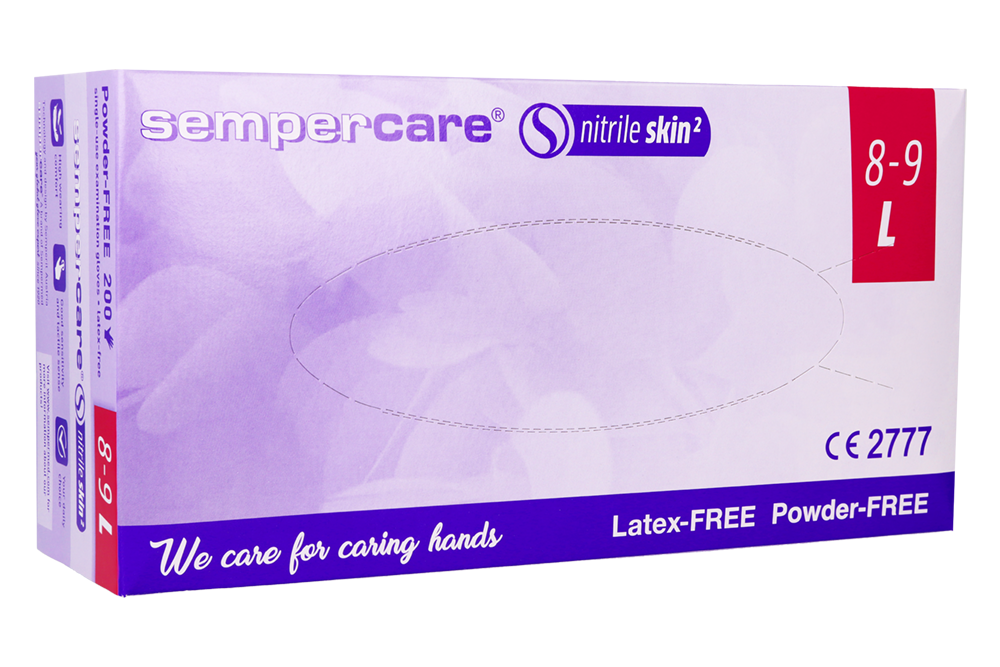 Нитриловые перчатки Sempercare 200 шт.