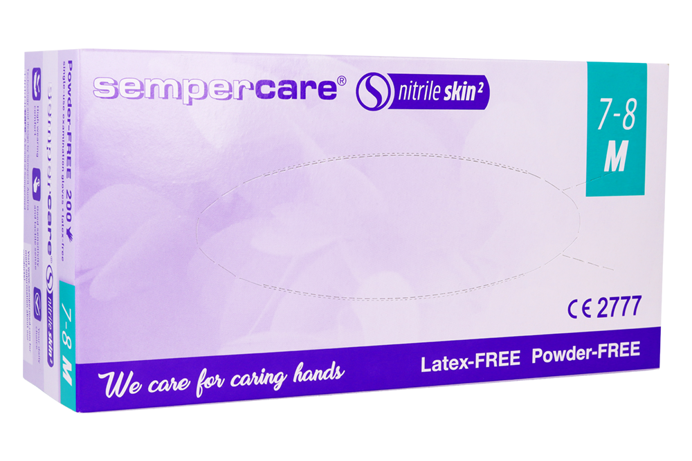 Нитриловые перчатки Sempercare 200 шт.