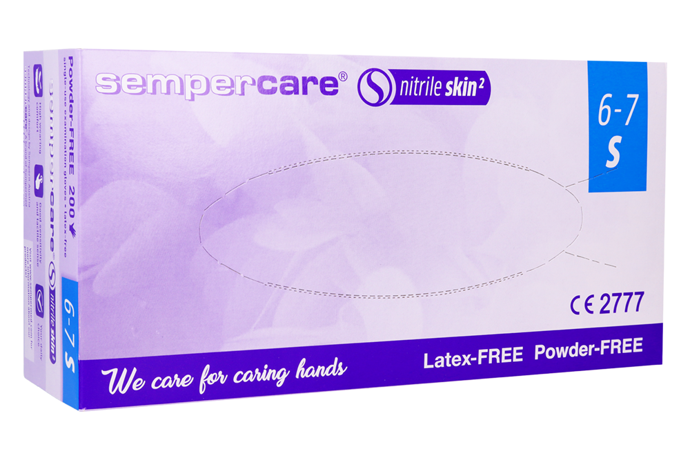 Нитриловые перчатки Sempercare 200 шт.