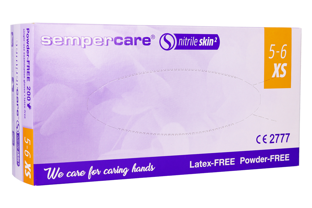Нитриловые перчатки Sempercare 200 шт.
