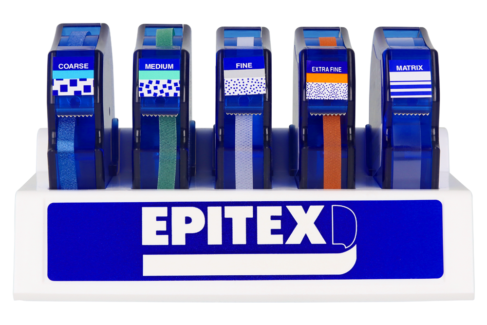 Epitex - Полиэфирная абразивная лента 10 м х 5 шт. - Стартовый комплект GC.