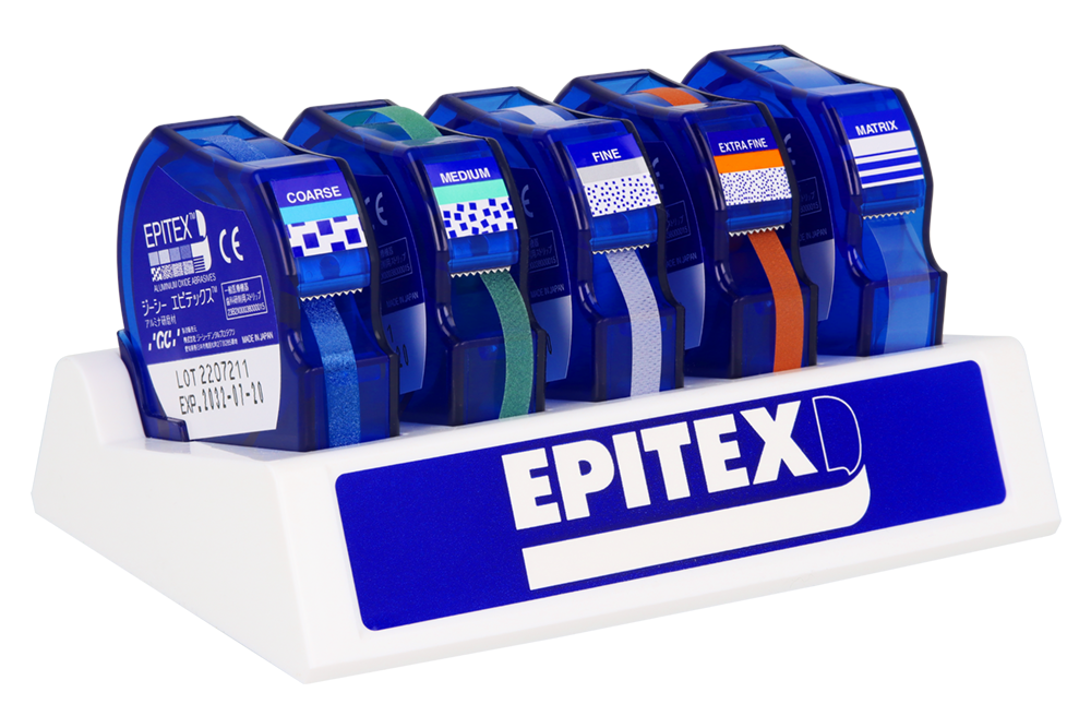 Epitex - Полиэфирная абразивная лента 10 м х 5 шт. - Стартовый комплект GC.
