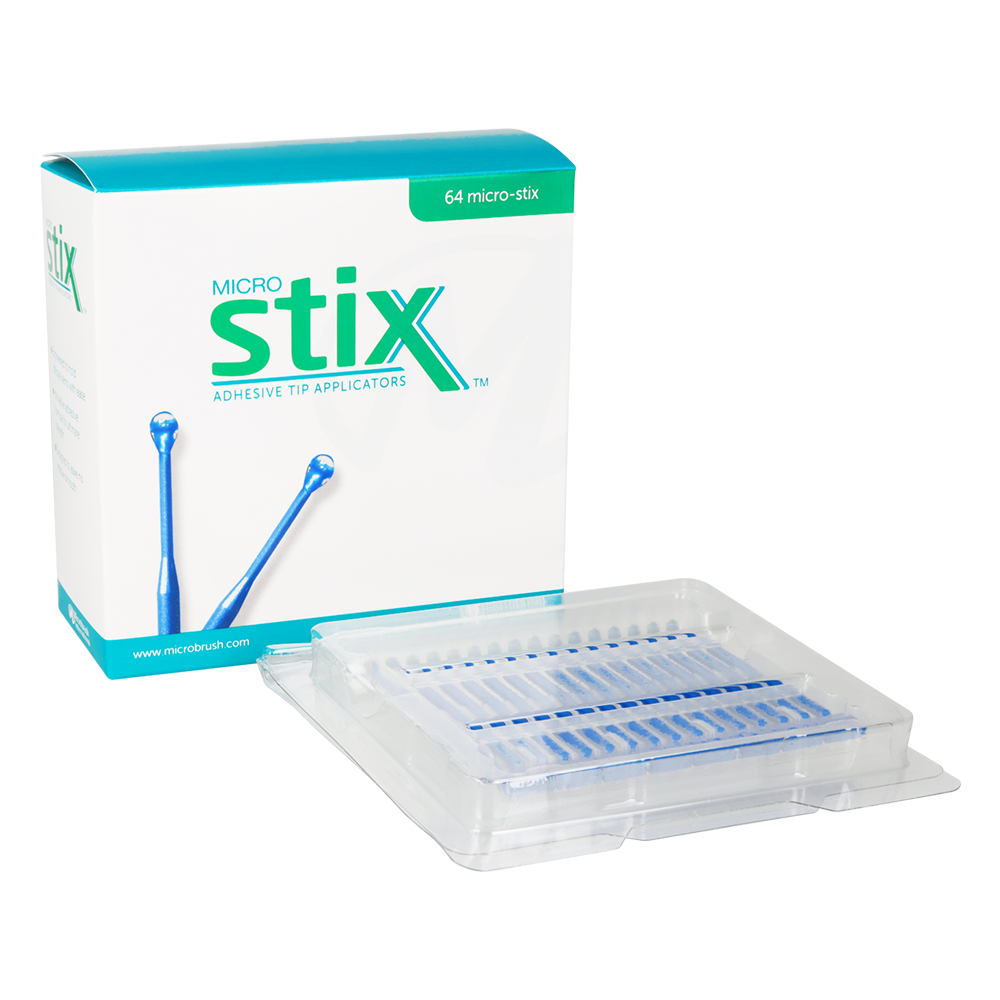 Аппликатор с клейким наконечником - Micro-Stix 64 шт Microbrush International.