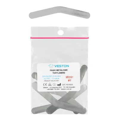 Металлические полоски Tofflemire 12 шт. Veston