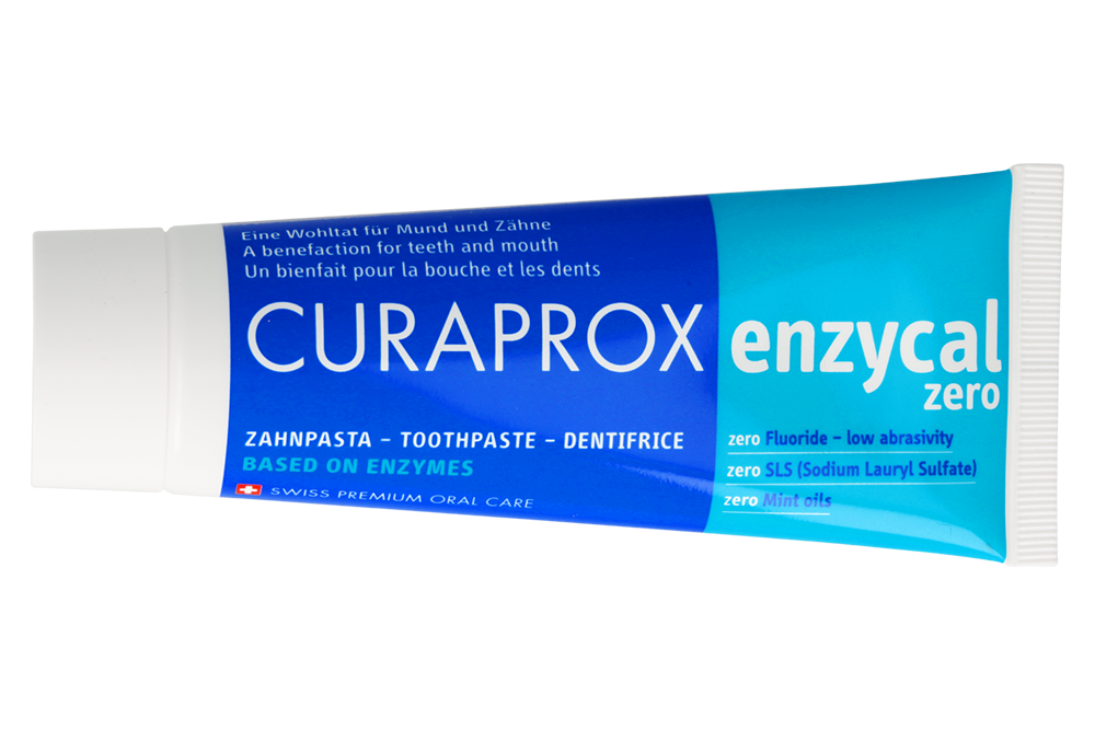 Паста Enzycal Zero 75 мл Curaprox