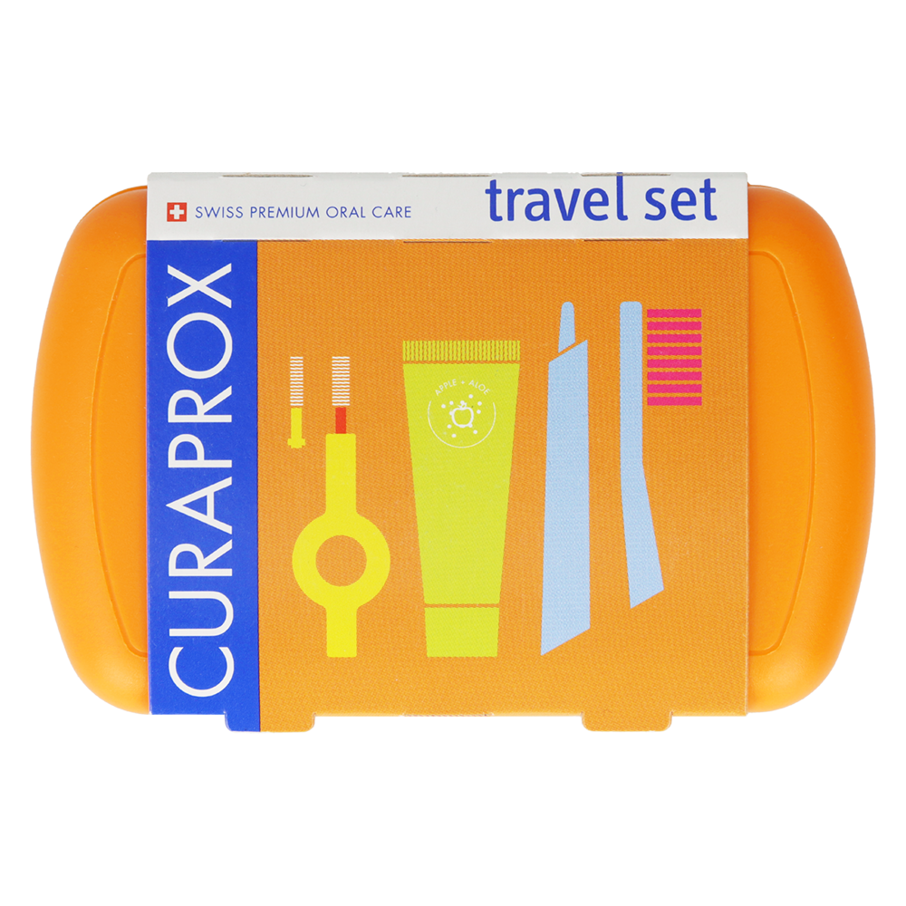 Дорожный набор для гигиены полости рта Curaprox