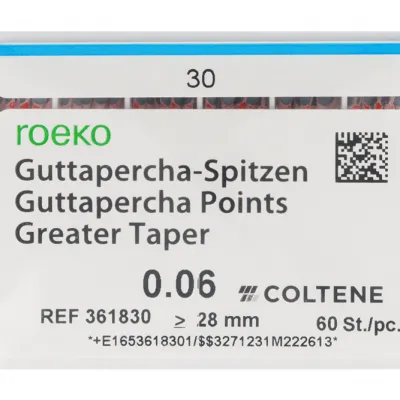 Гвоздика гуттаперча Roeko 6% Coltene