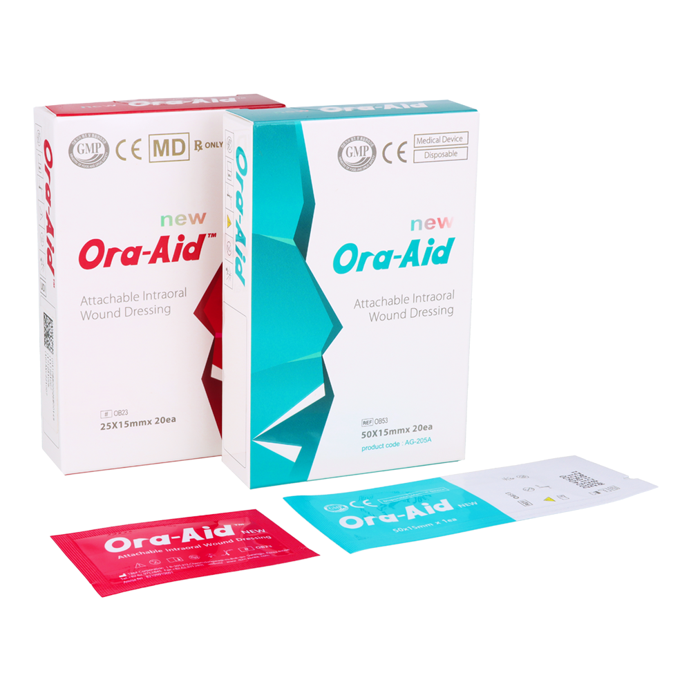 Самоклеящаяся интраоральная повязка 20 шт. Ora-Aid