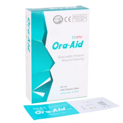 Самоклеящаяся интраоральная повязка 20 шт. Ora-Aid — фото 3