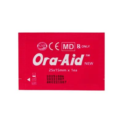 Самоклеящаяся интраоральная повязка 20 шт. Ora-Aid — фото 4
