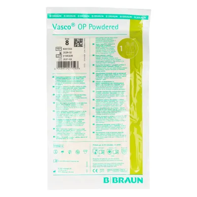 Стерильные хирургические перчатки с порошковым покрытием B. Braun — фото 6