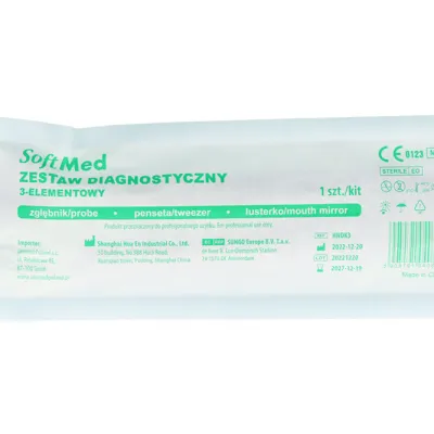Одноразовый стерильный набор из 3 предметов SoftMed — фото 3