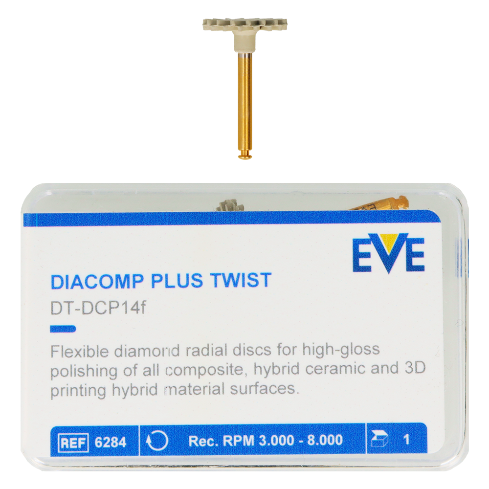 Алмазные ластики Diacomp Plus Twist 1 шт.