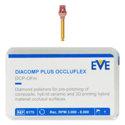 Алмазные резинки Diacomp Plus Occluflex 1 шт. ЕВА — фото 3