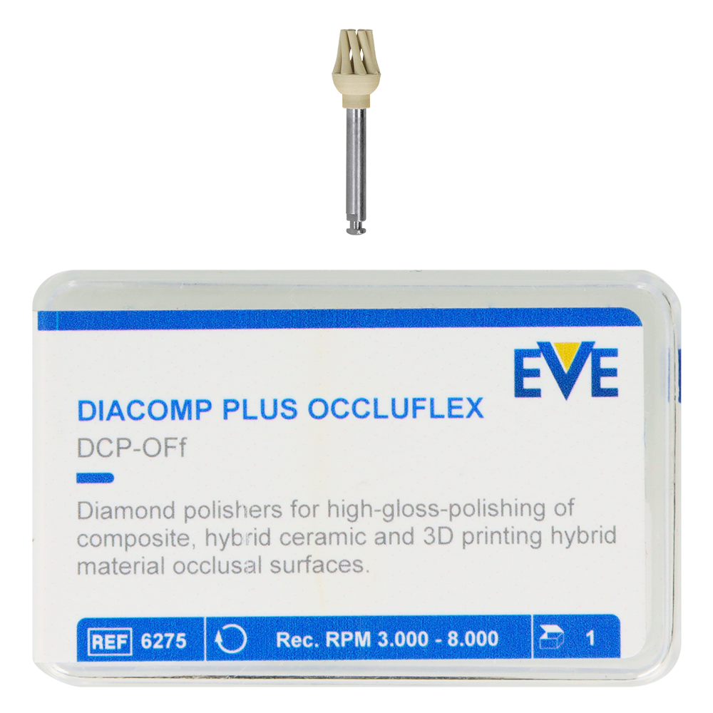 Алмазные ластики Diacomp Plus Occluflex EVE 1 шт.
