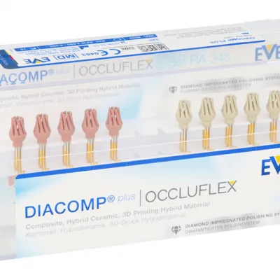 Алмазные резинки Diacomp plus Occluflex 10шт. ЕВА — фото 2