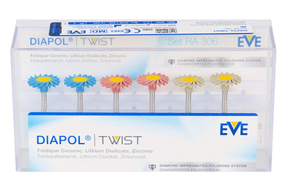 Алмазные ластики Diapol Twist 6 шт.