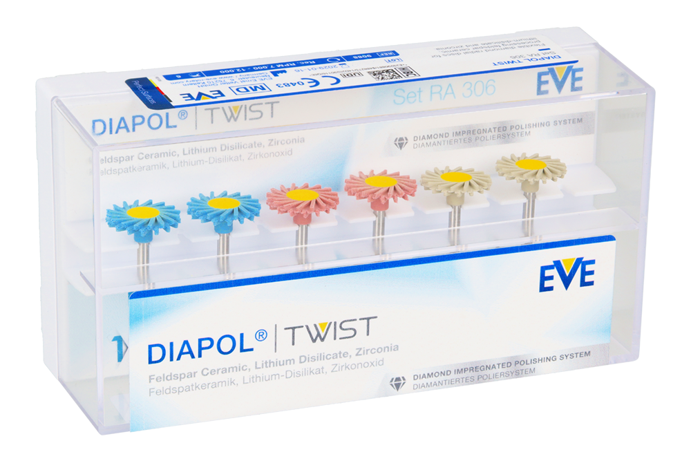 Алмазные ластики Diapol Twist 6 шт.