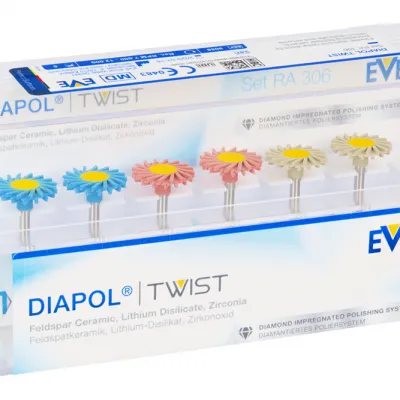 Алмазные резинки Diapol Twist 6 шт. ЕВА — фото 3