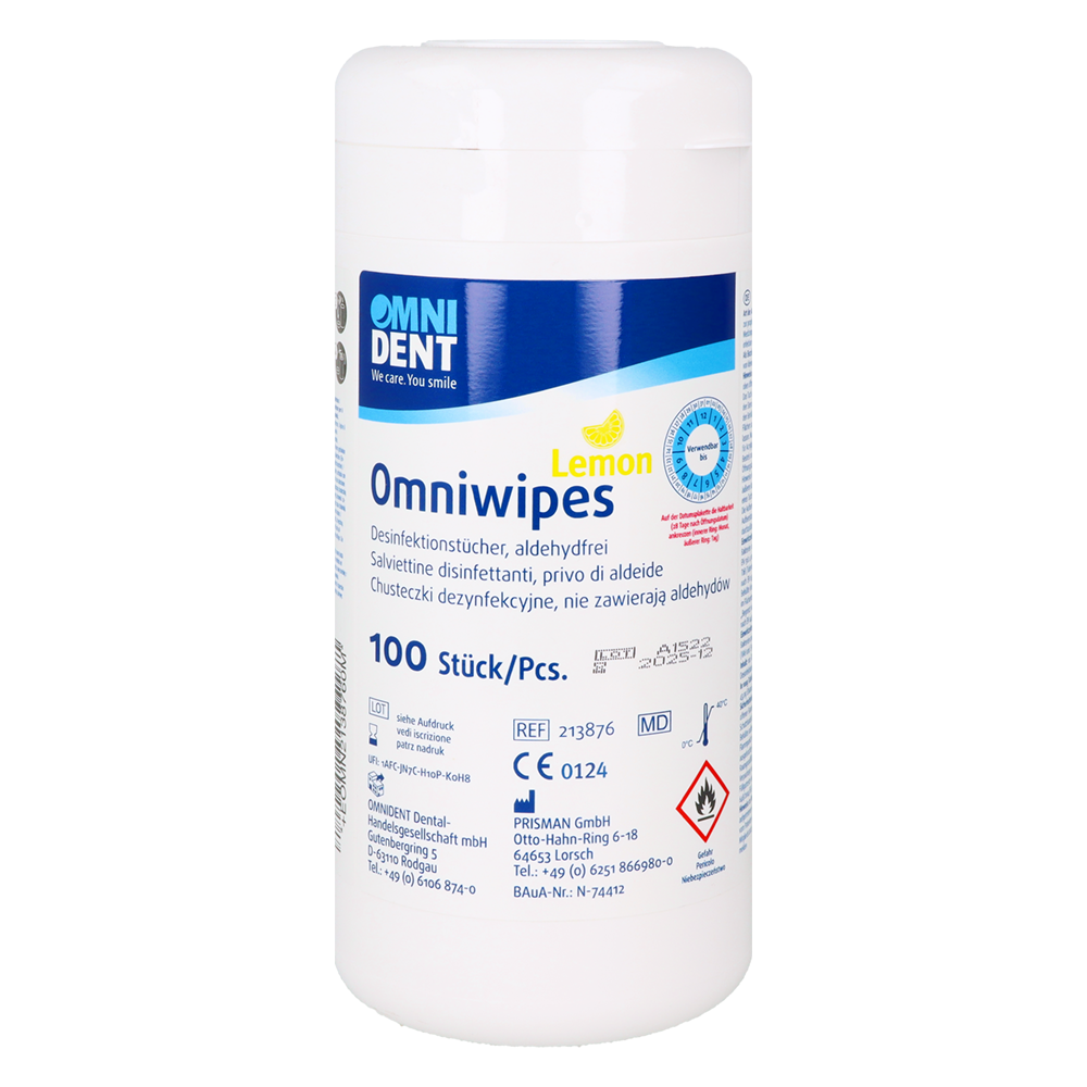 Салфетки дезинфицирующие Omniwipes 100 шт.