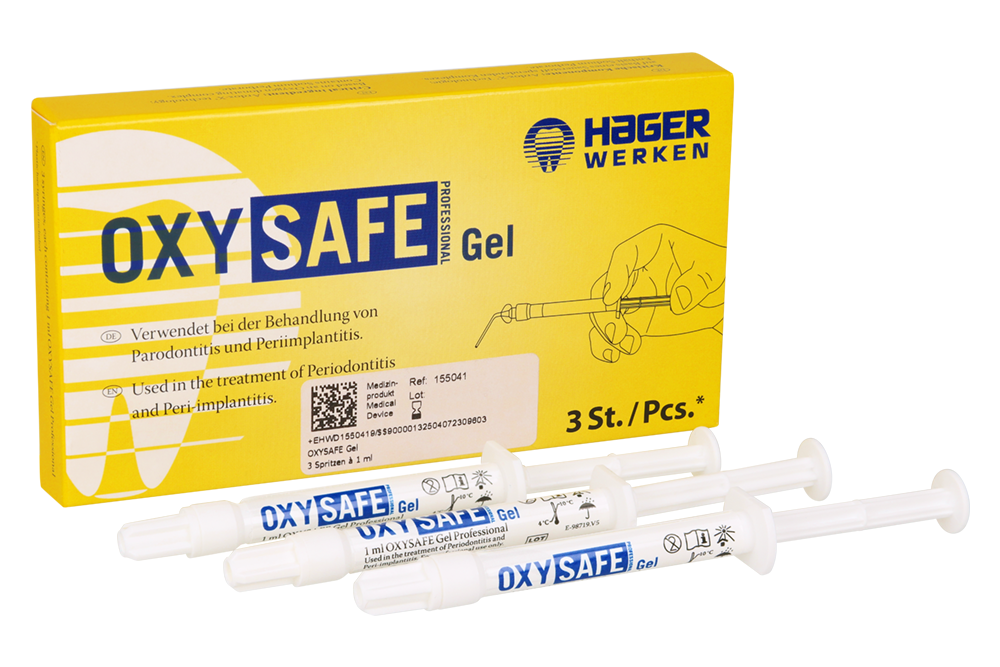 OXYSAFE Гель 1 мл x 3 шт. Хагер