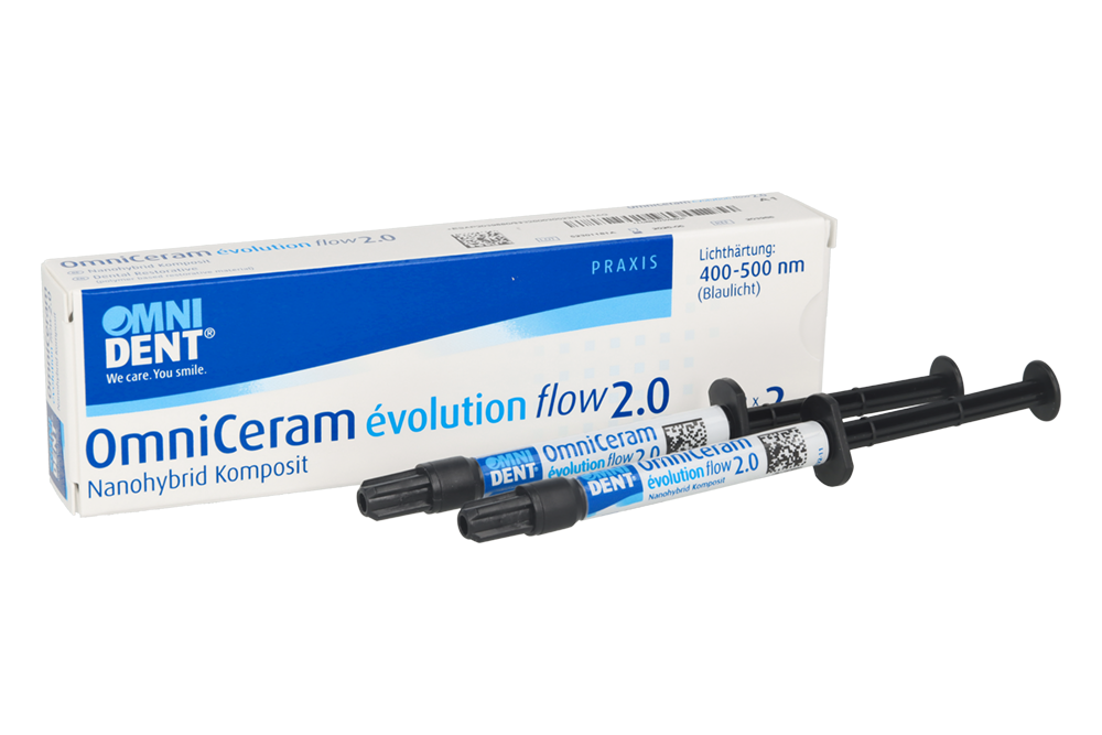Набор OmniCeram evolution flow 2.0, 2 г x 2 шт. Omnident