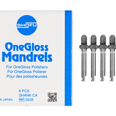 Onegloss Mandrels 6 шт. SHOFU