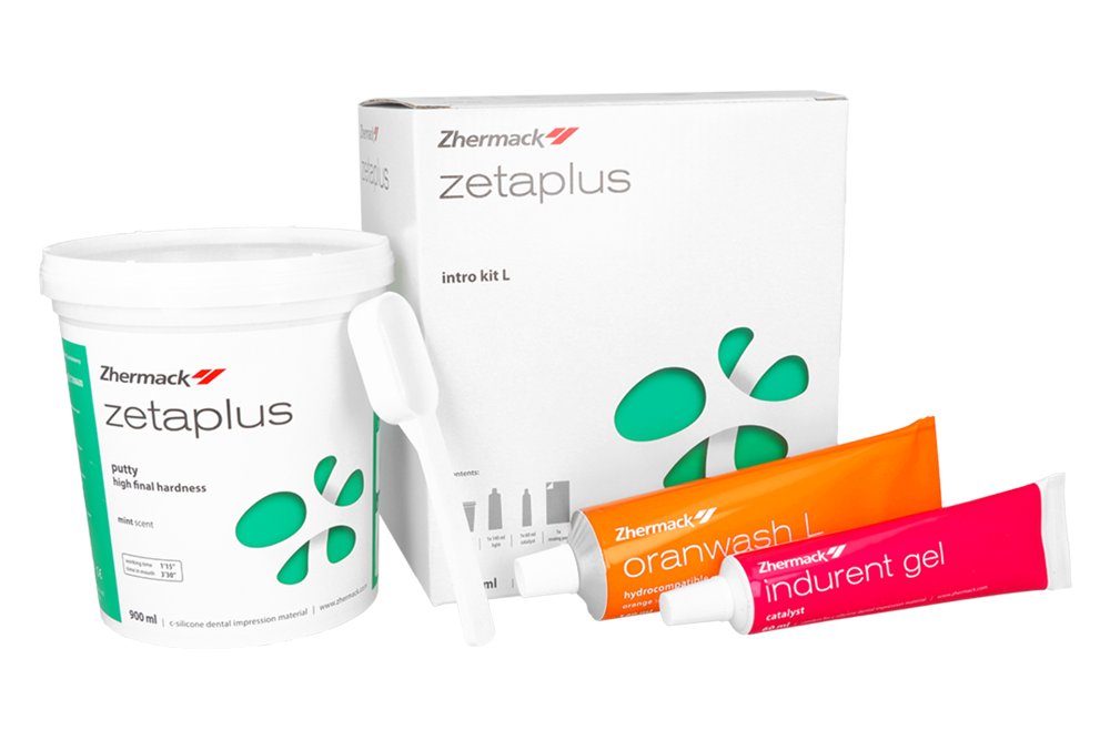 Набор Zeta Plus L Intro Kit (900 + 140 + 60 мл) Zhermack