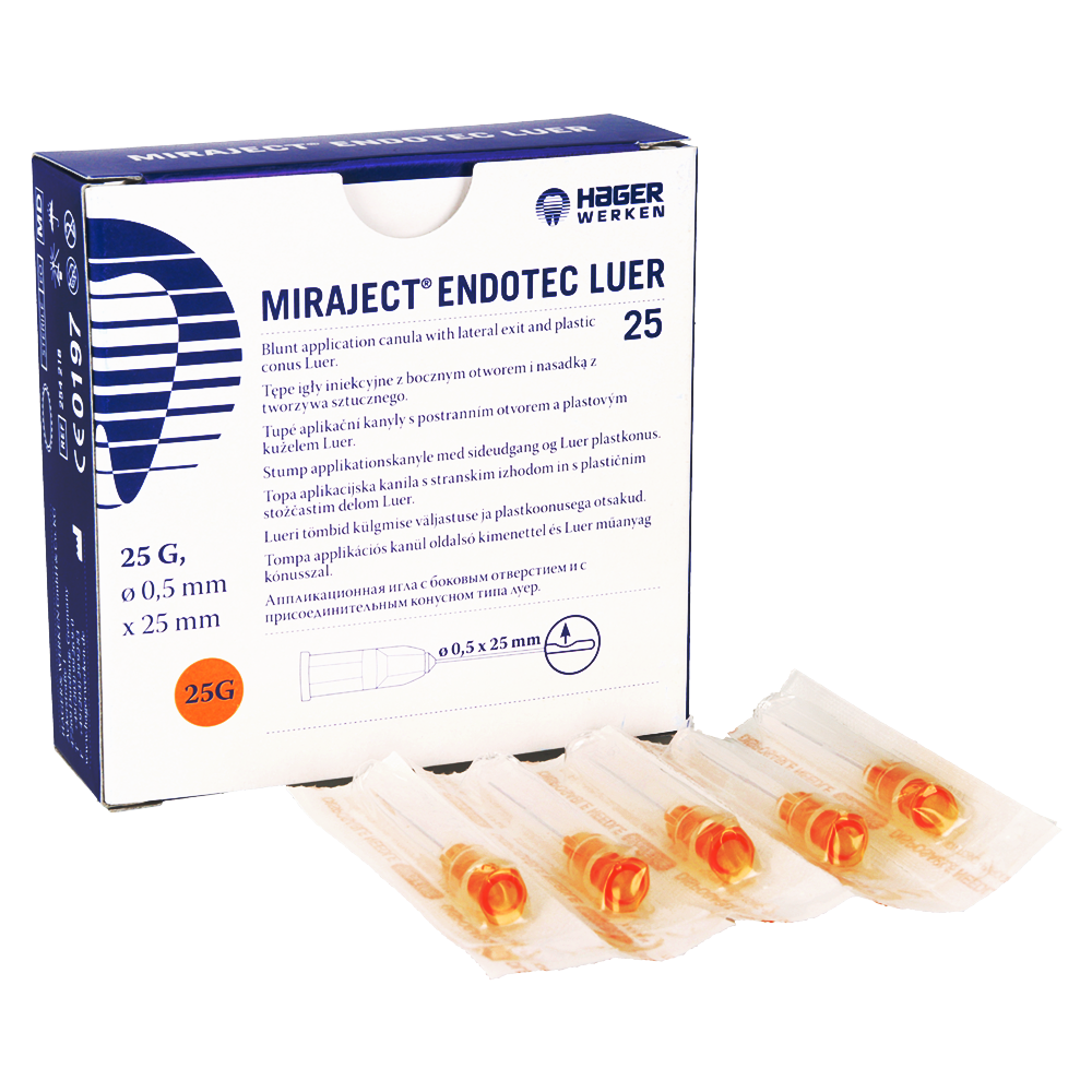 Miraject Endotec Luer - Игла тупая 25 шт.