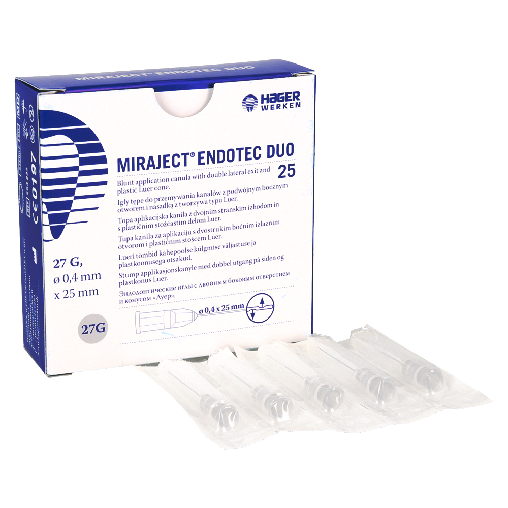 Miraject Endotec Luer - Игла тупая 25 шт.