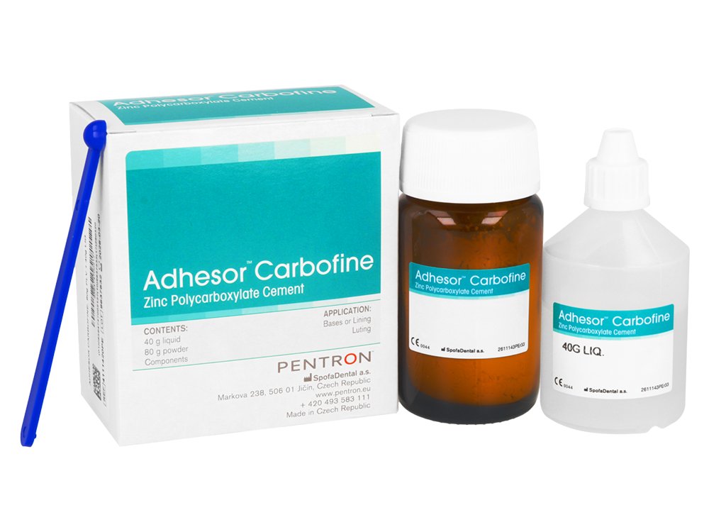 Клей Carbofine: 80 г порошка + 40 г жидкости Pentron
