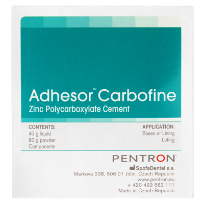 Клей Carbofine: 80 г порошка + 40 г жидкости Pentron — фото 3