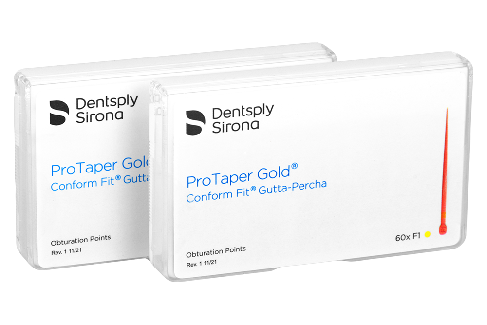 ProTaper Gold Гуттаперча 60 шт. Дентсплай Сирона