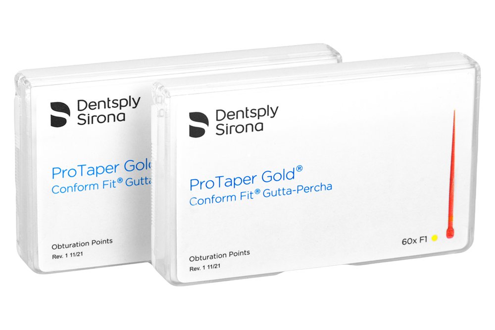 ProTaper Gold Gutta-Percha 60 шт. Densplay Sirona
